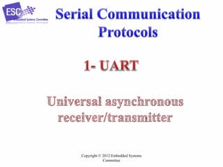 Copyright © 2012 Embedded Systems
Committee

 