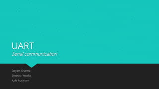 Serial Communication Uart soc | PPTX