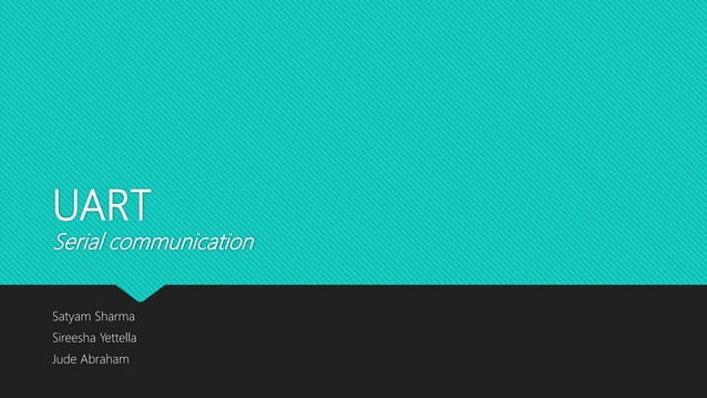 Serial Communication Uart soc | PPT