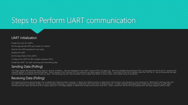 Serial Communication Uart soc | PPT