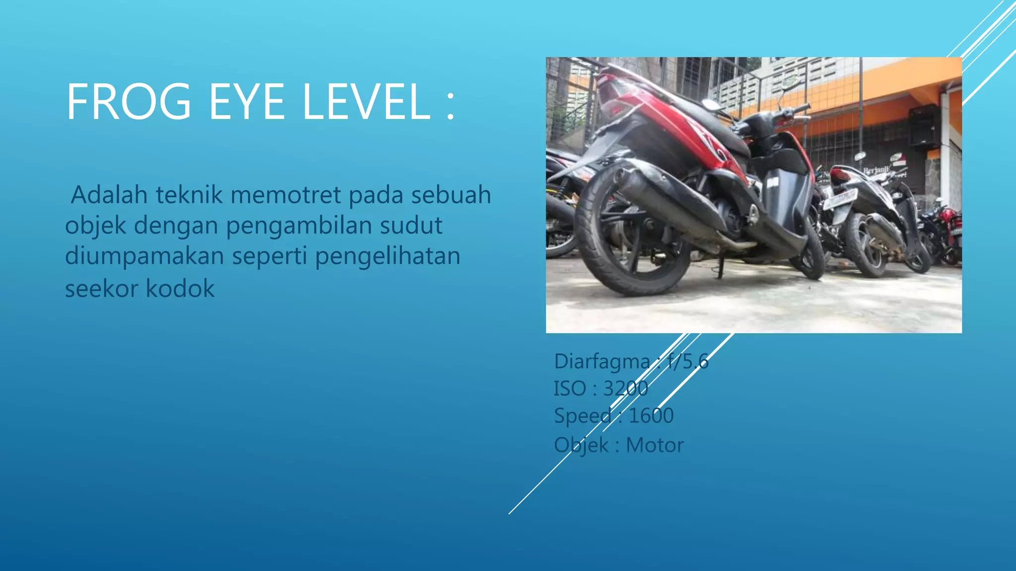 Macam-Macam Teknik Pengambilan Gambar | PPTX