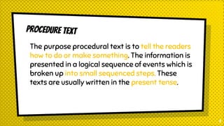 Procedure Text | PPTX