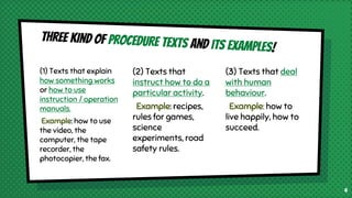 Procedure Text | PPTX