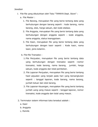 Uas analisa perancangansistem