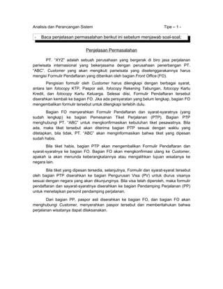 Uas analisa perancangansistem