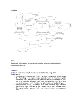 Uas analisa perancangan sistem | DOC