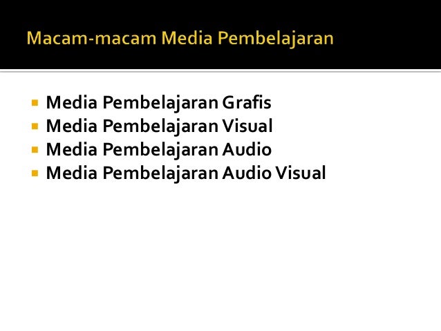 Ppt media pembelajaran