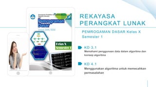 DASAR - DASAR ALGORITMA | PPTX