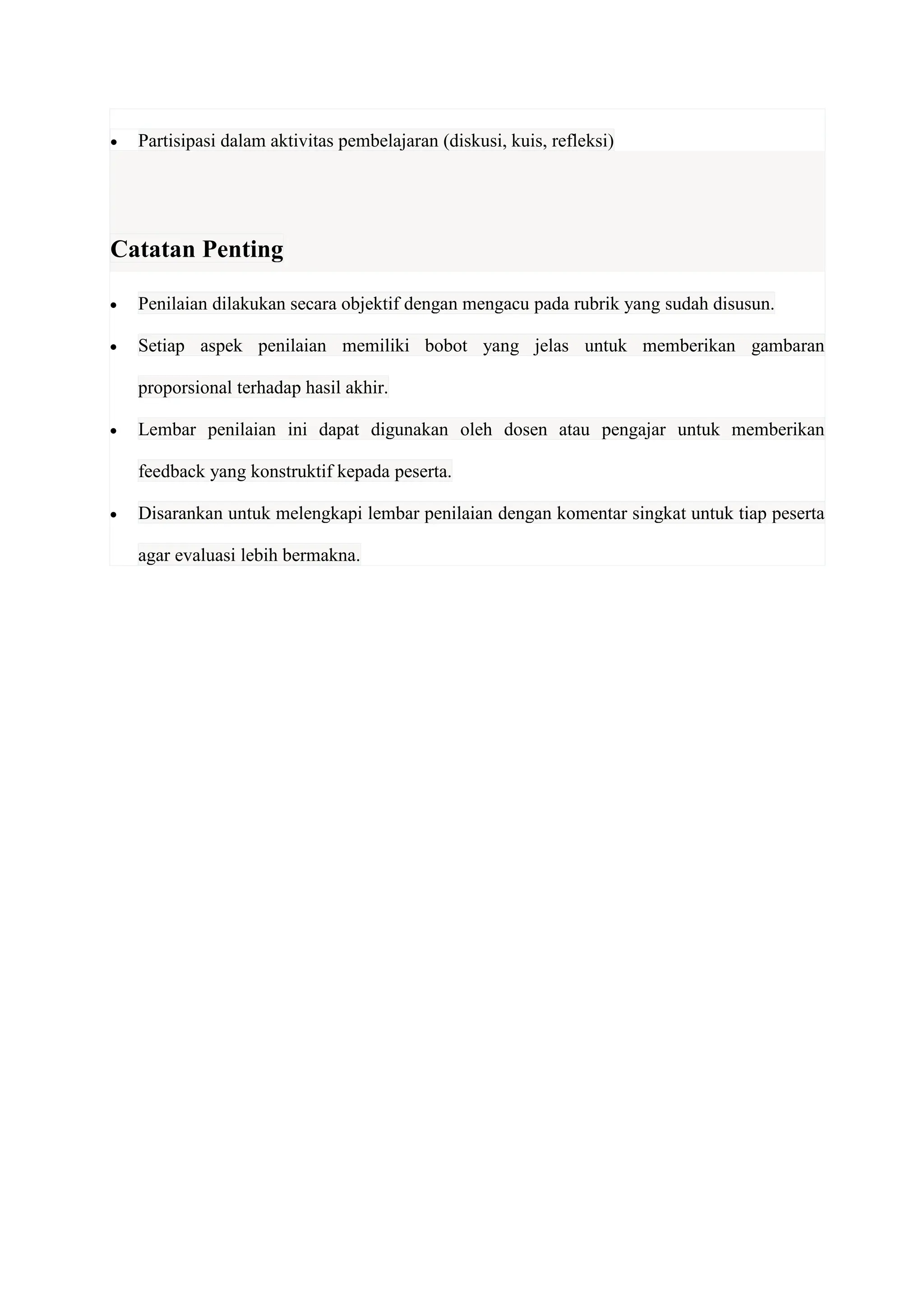 Contoh Rancangan Pembelajaran Jarak Jauh (PJJ) | PDF