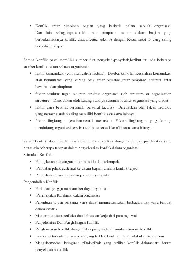 Perilaku Organisasi