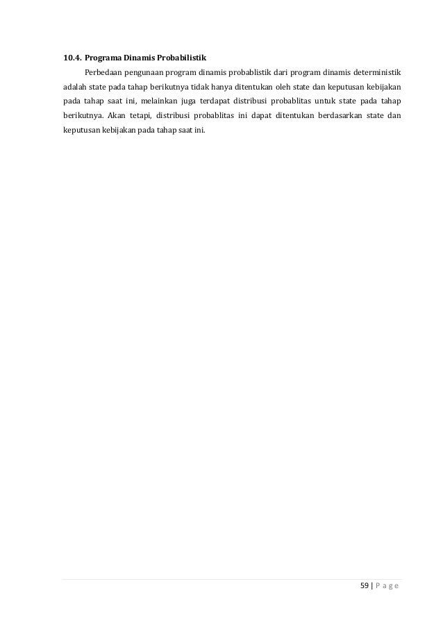 Contoh Soal Uas Riset Operasi