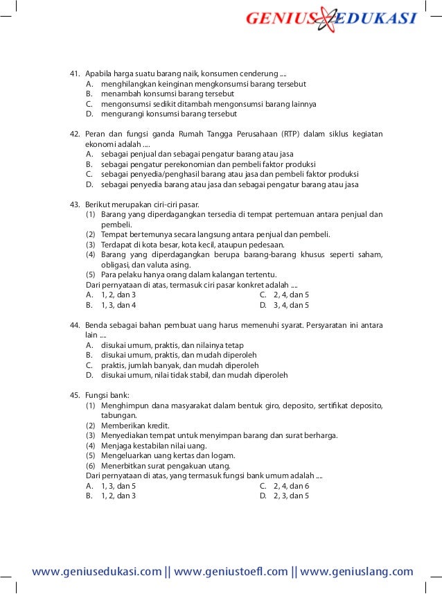 Download Soal Ujian Akhir Semester (UAS) IPS SMP 2012-2013