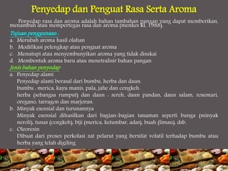 ppt food addictive (Bahan Tambahan Mkanan) | PDF