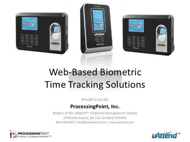 uAttend’s Web Based Time Tracking Software