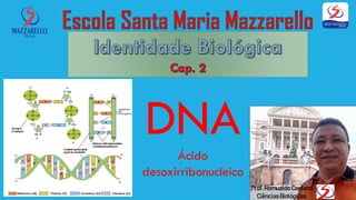 Prof. Romualdo Caetano
CiênciasBiológicas
DNA
Ácido
desoxirribonucleico
 