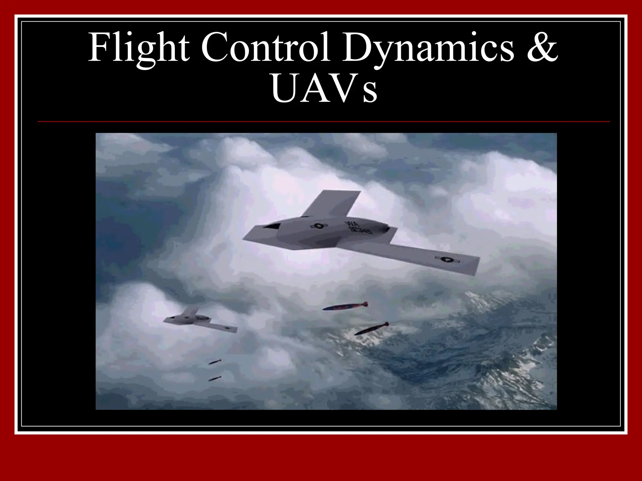 Control of fixed wing UAV and its applications | PPT