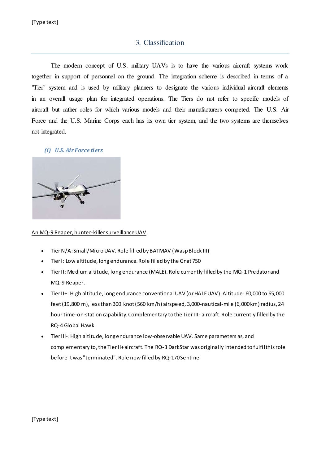UAV (Unmanned Aerial Vehicle)