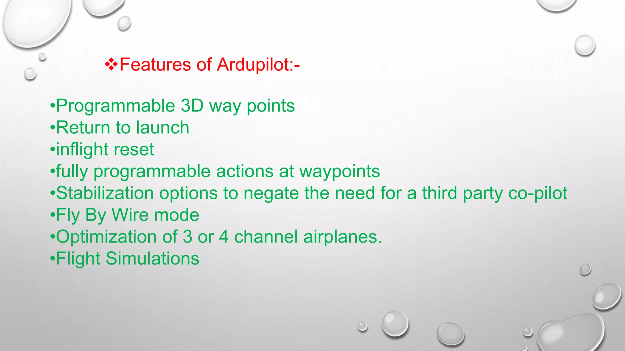 Design and Operation of UAV | PPTX
