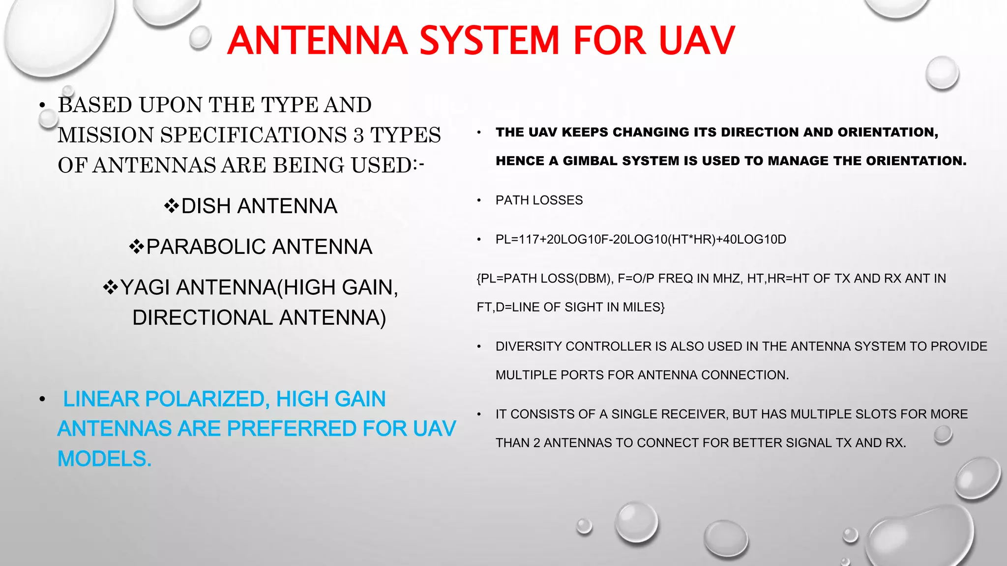 Design and Operation of UAV | PPTX