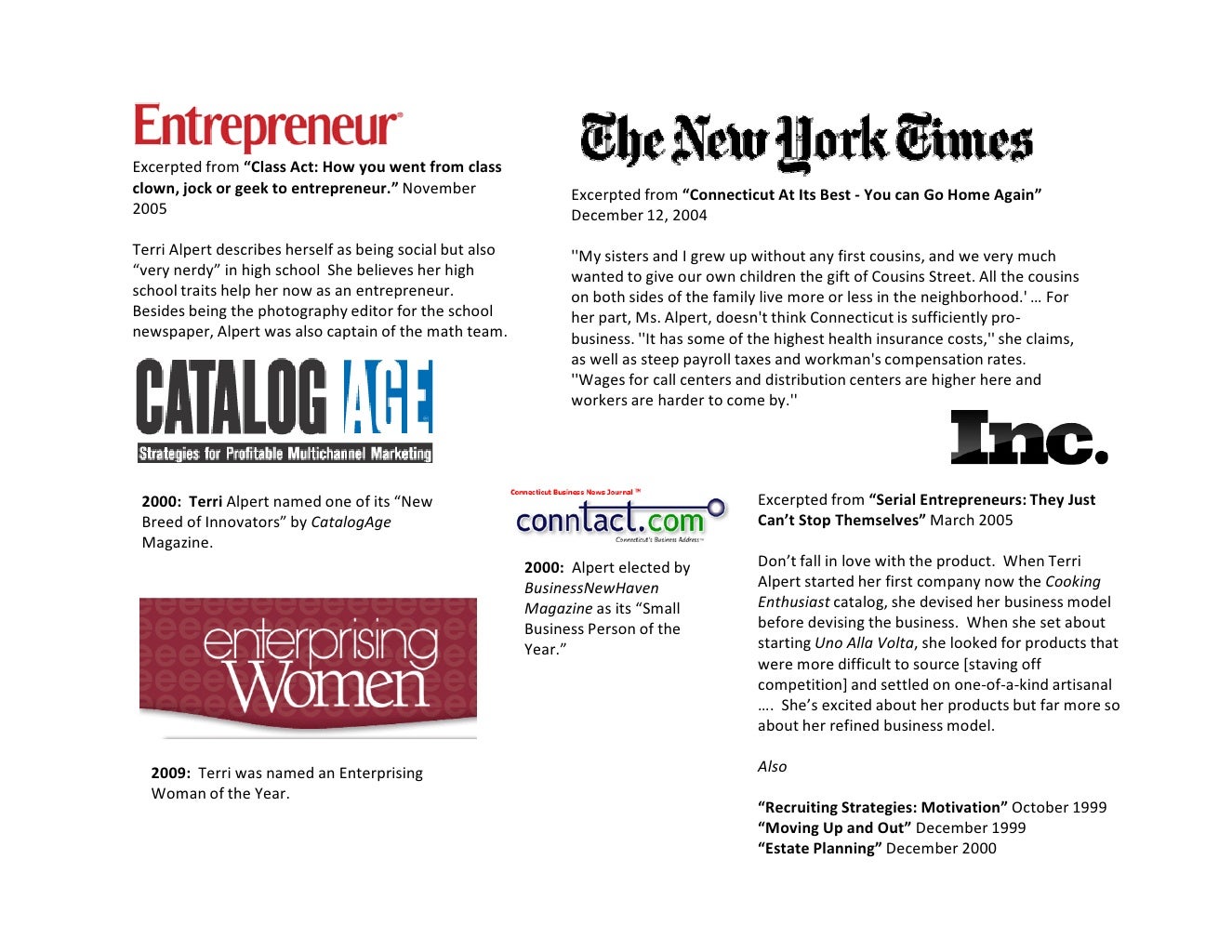 Media Coverage Summary