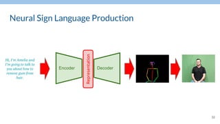 Sign Language Production Towards Sign Language Translation & Production | Xavier Giro-i-Nieto | PDF