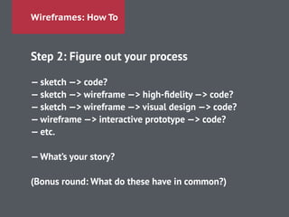 Module 07: Wireframes | PDF