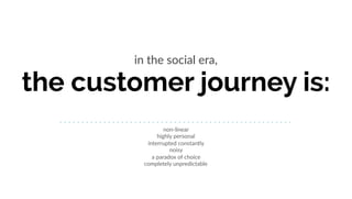 Your Customer's Journey in the Social Era