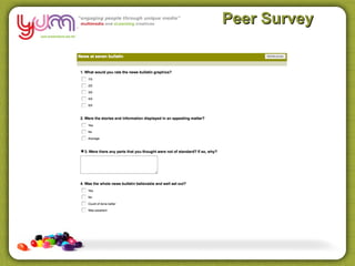 Peer Survey
 