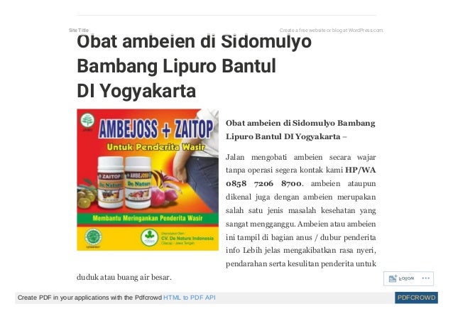 Ubat buasir