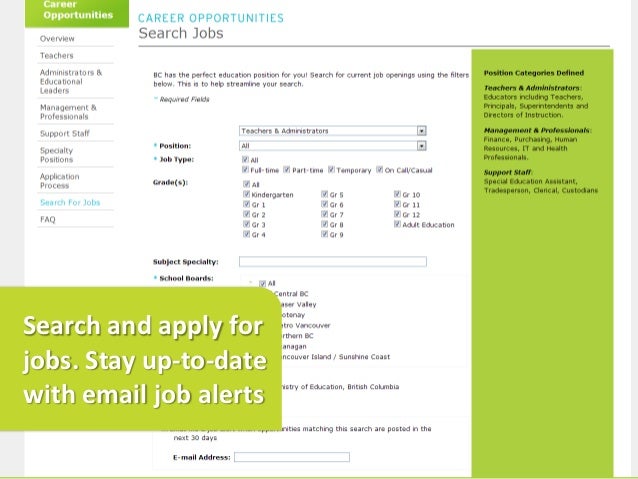 how to apply for your first job