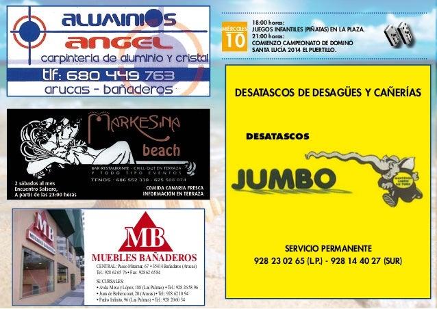 Muebles bañaderos galdar