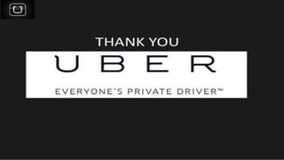 Uber Technologies Industry Slide Share!!