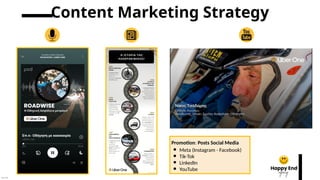 Uber Promotion Strategy A digital marketing strategy presentation for Uber | PPTX