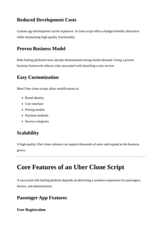 Scripts Expensive Uber Clone Script: Everything You Need to Know to Launch a Successful ...