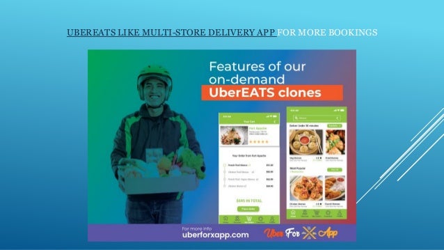 UBEREATS LIKE MULTI-STORE DELIVERY APP FOR MORE BOOKINGS
 