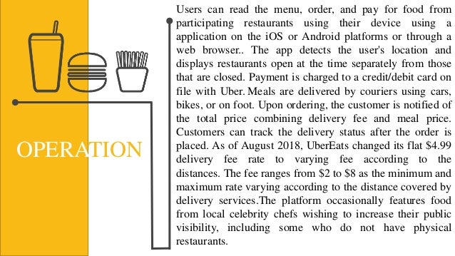 Uber eats service design