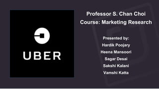 Professor S. Chan Choi
Course: Marketing Research
Presented by:
Hardik Poojary
Heena Mansoori
Sagar Desai
Sakshi Kalani
Vamshi Katta
 