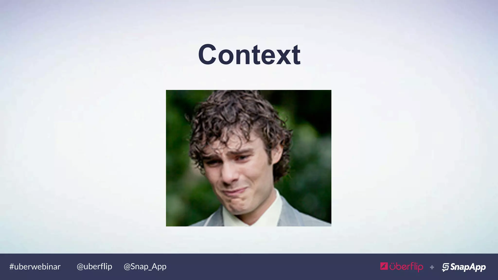 #uberwebinar @uberflip @Snap_App
Optimize Based On Your Goals
Increase
Awareness
Is it shareable
content?
Is it easy to share
from your blog,
resource center,
Content Hub, etc.?
Increase
Subscribers
Are you asking for
an email?
Are you delivering
on your promise?
Increase
Leads
Are you gating the
right content, the
right way?
Are you leveraging
call-to-actions?
Increase
Lead Quality
Are you talking
about the right
topics?
Are you talking to
the right persona?
 