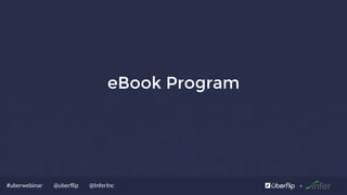 @uberflip#uberwebinar @InferInc
eBook Program
 