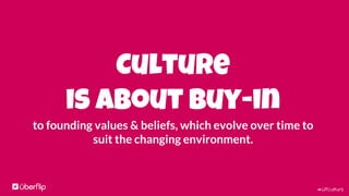 #UFculture
OUR CORE VALUES
Could have started with these but now should have context
 