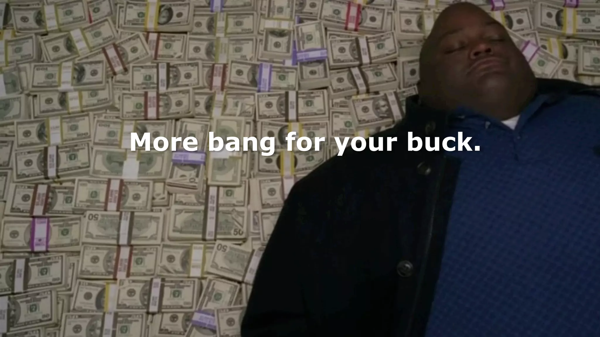 @uberﬂip @Snap_App#uberwebinar
More bang for your buck.
!
 