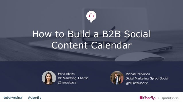 how to build a b2b social content calendar how to build a calendar