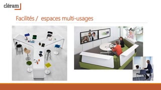 Facilités / espaces multi-usages
 