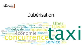 L’ubérisation
 