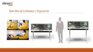 Bien-être de l’utilisateur / Ergonomie
 