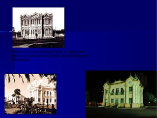 Prédio do Fórum Abelardo Pena. O prédio era situada ao lado do atual prédio da Administração Fazendária. 