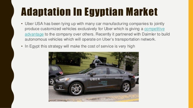 Uber Marketing Strategy in Egypt