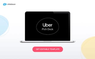 Uber Pitch Deck Template - Redesigned using Slidebean AI
