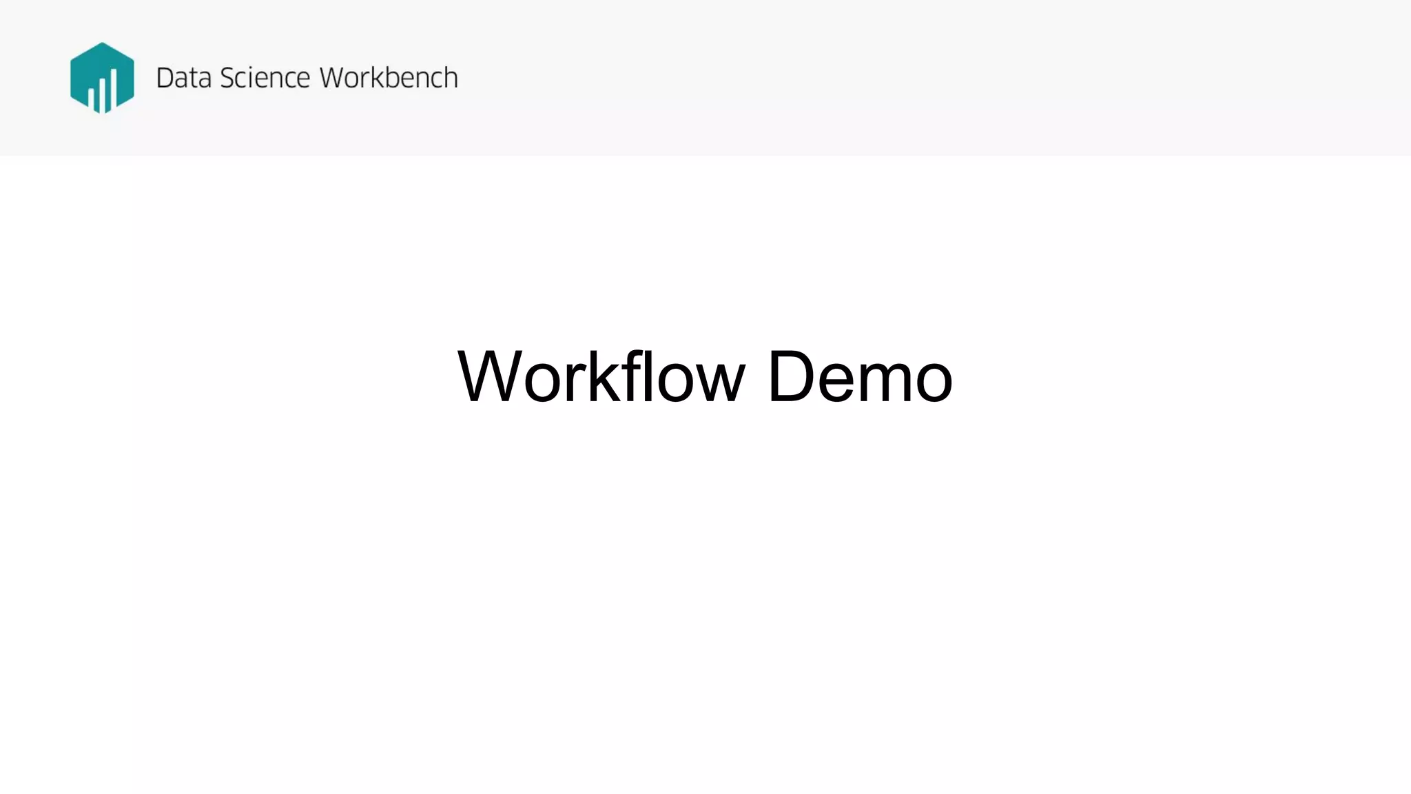Workflow Demo
 