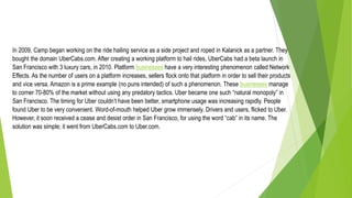 Uber Story Ppt